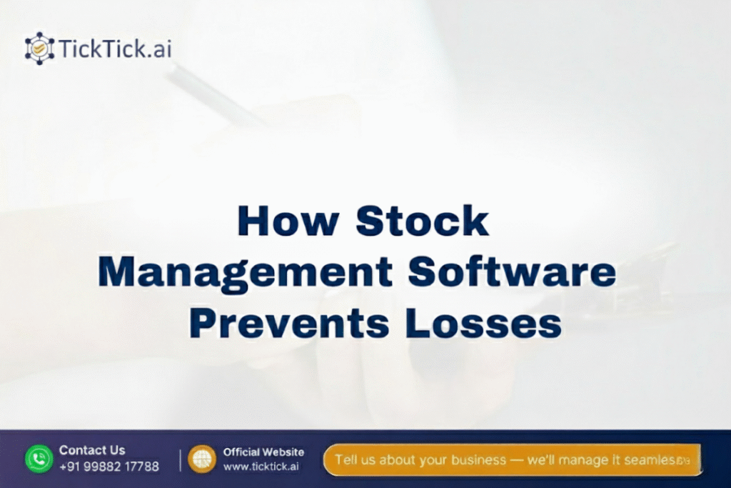 How Stock Management Software Prevents Losses