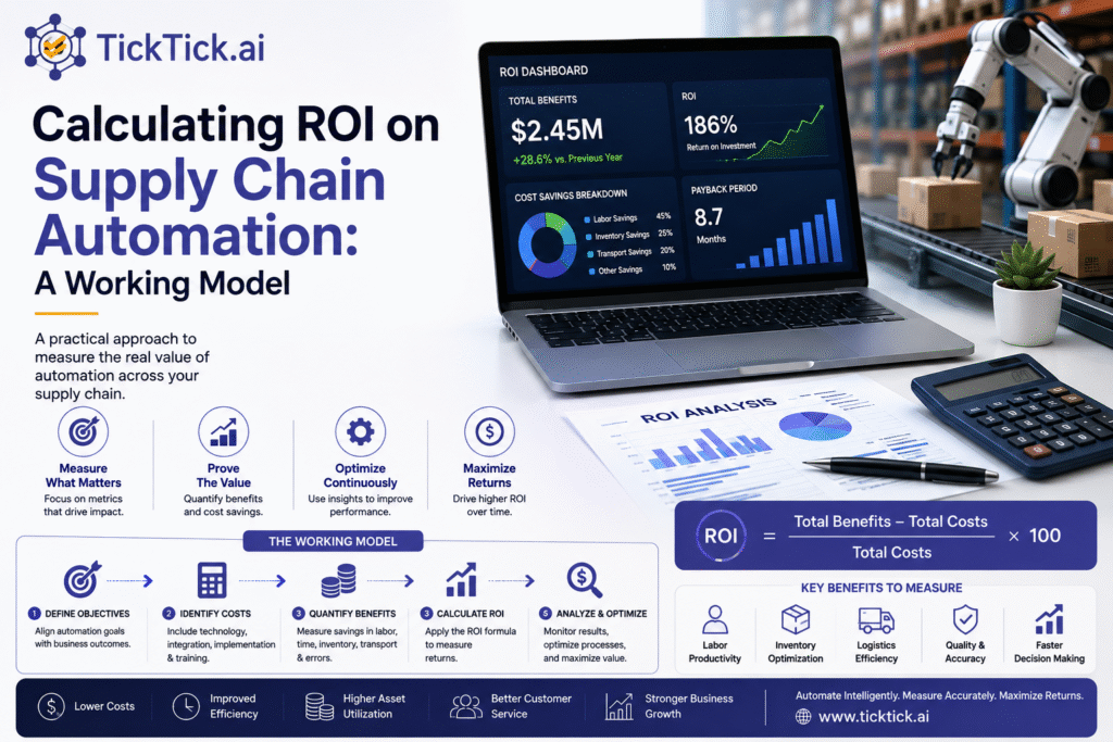 supply chain automation ROI