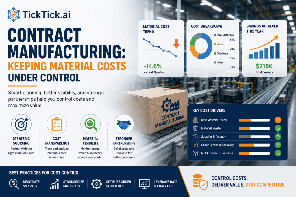 contract manufacturing cost control