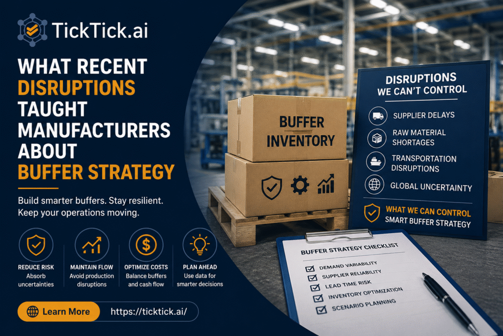 Recent Disruptions Taught Manufacturers