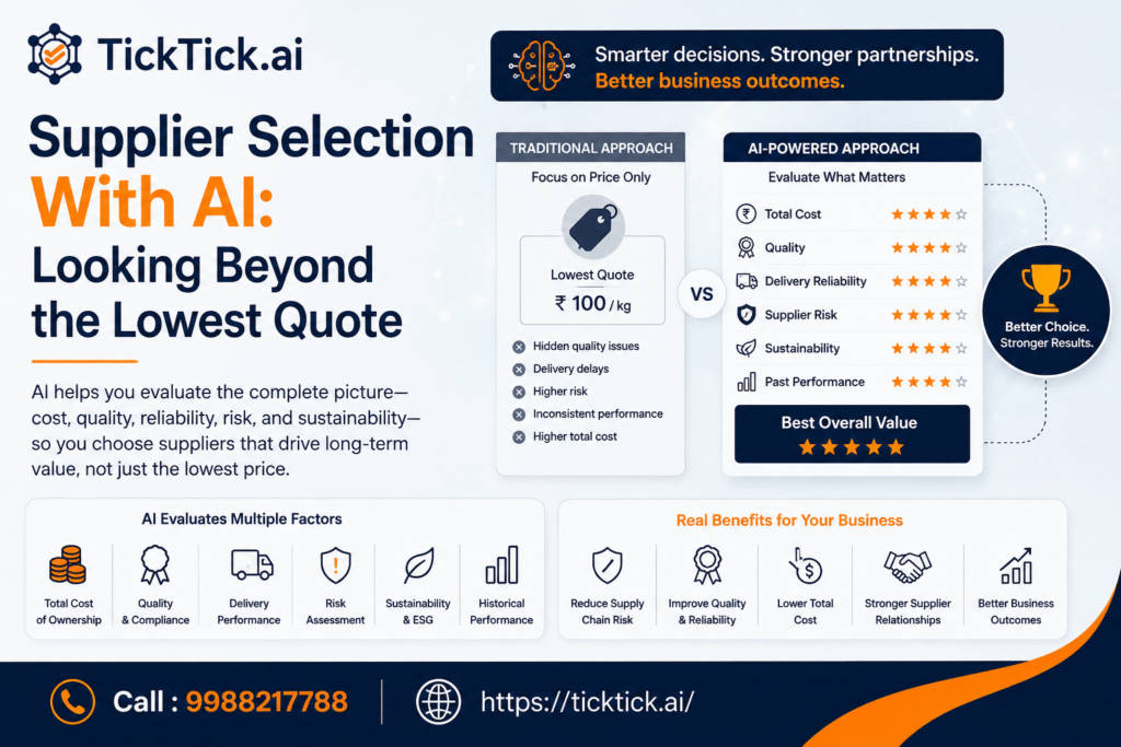 Supplier Selection With AI