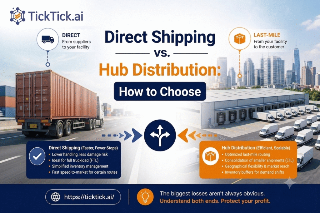 Direct Shipping or Hub Distribution